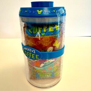 NWT. Disney Mickey's Really Swell Coffee - Morning Roast Gift Set. Hard plastic